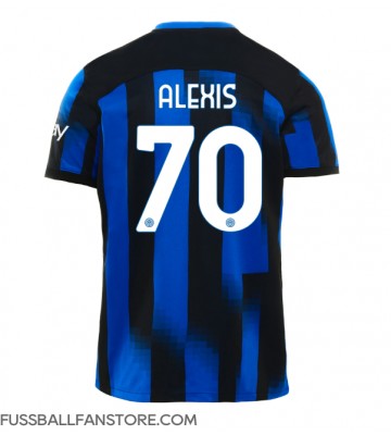 Inter Milan Alexis Sanchez #70 Replik Heimtrikot 2023-24 Kurzarm